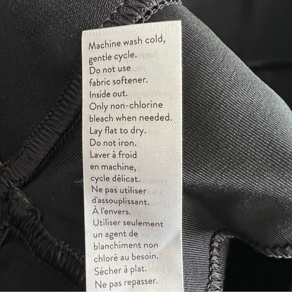 Spanx Leather Like Jogger Black Size XS NEW without Tags - Picture 15 of 15